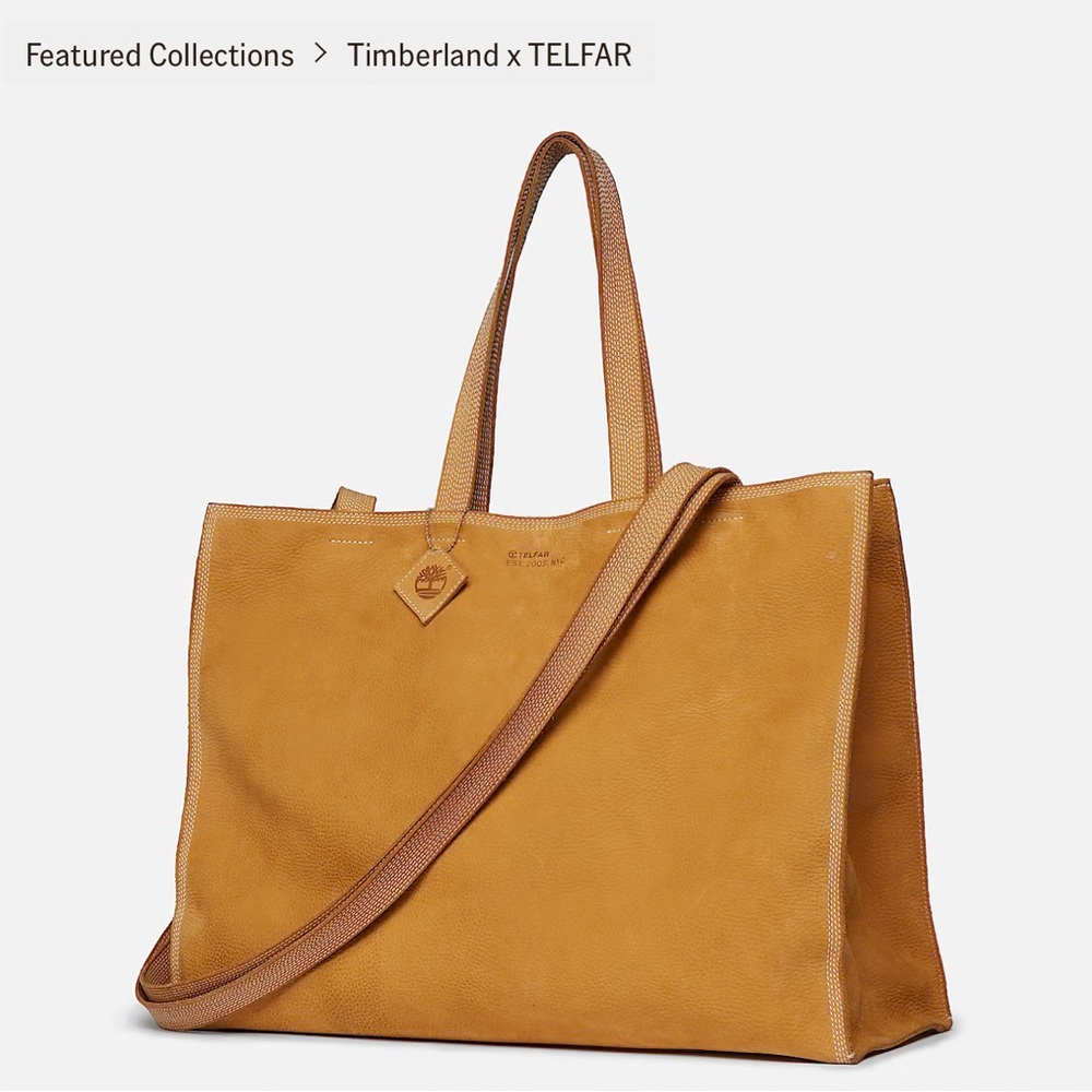 *SOLD* NWT- TELFAR x Timberland Limited Edition Collaboration Large Shopper - Picture 4 of 16